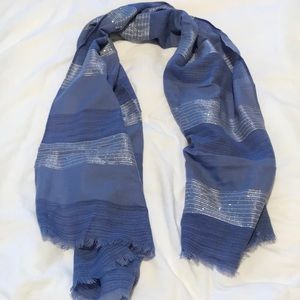 Loft lightweight scarf with sparkle detail